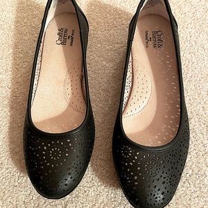 Croft & Barrow Black Ballet Flats